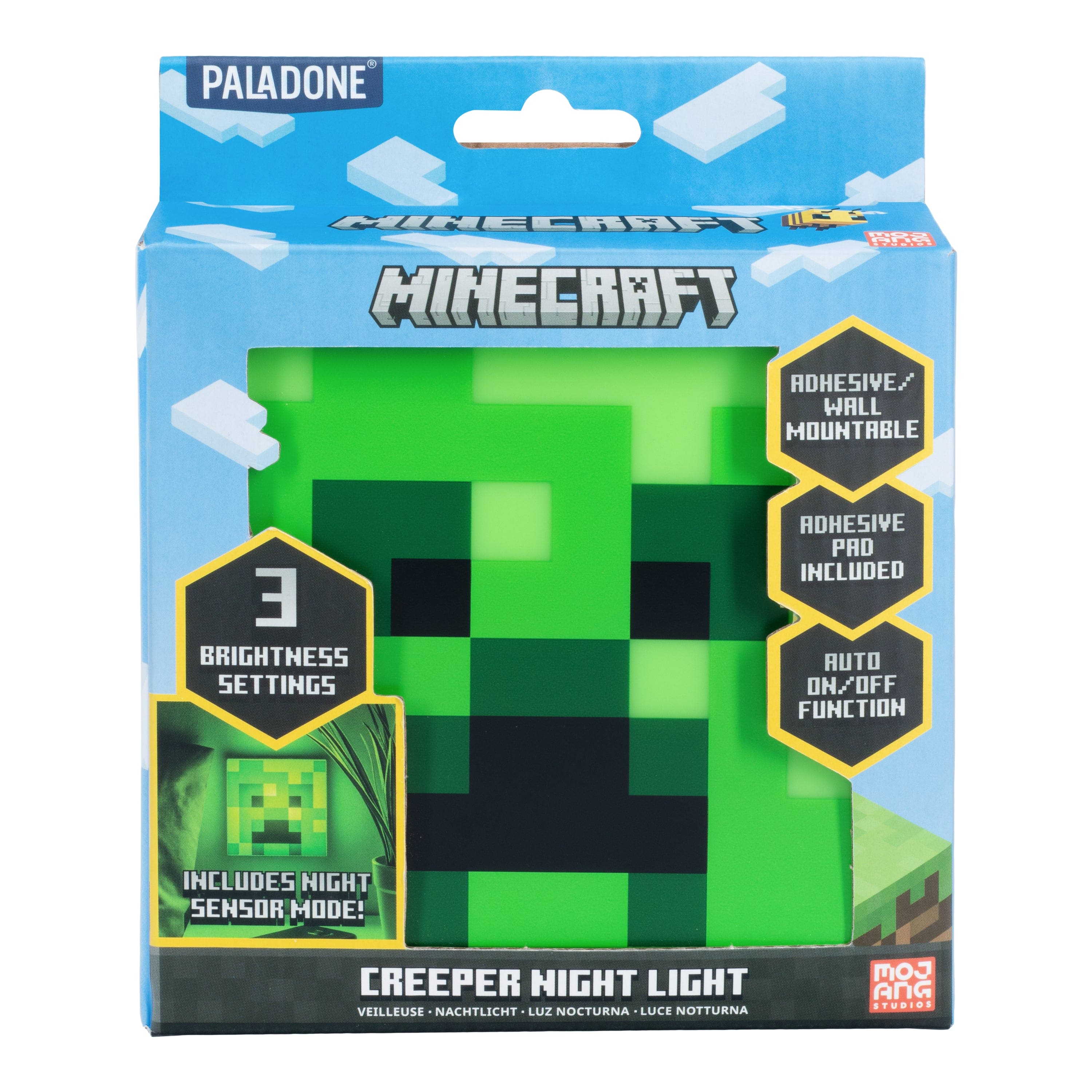 Minecraft Creeper Night Light (Paladone) - Throne Boss Australia